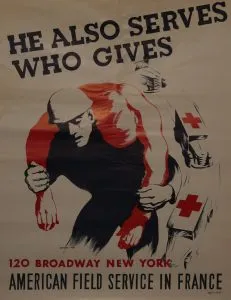 He Also Serves Who Gives