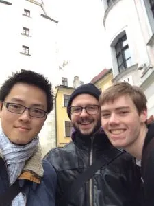 Eric auf Tour durch Europa