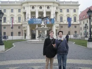 Eric auf Tour durch Europa