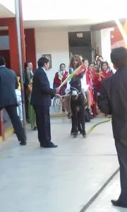 Anna B in Peru