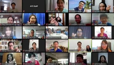 Video Conference with AFS Volunteers 1