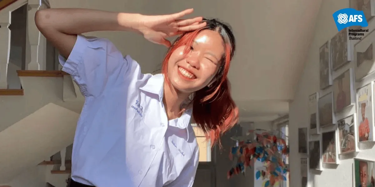 น้องปลื้มปริ่ม นักเรียนจากโครงการของ AFS