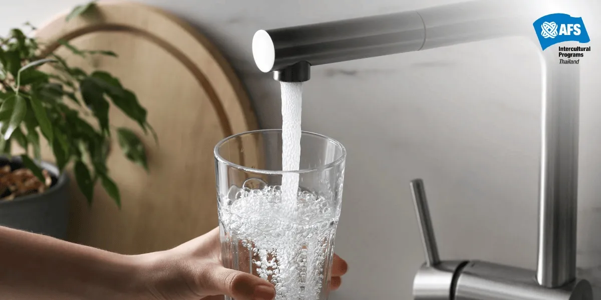 Culture Shock สำหรับคนไทยคือ น้ำก๊อกบางประเทศดื่มได้