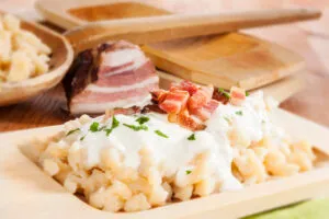 Bryndzove halusky.