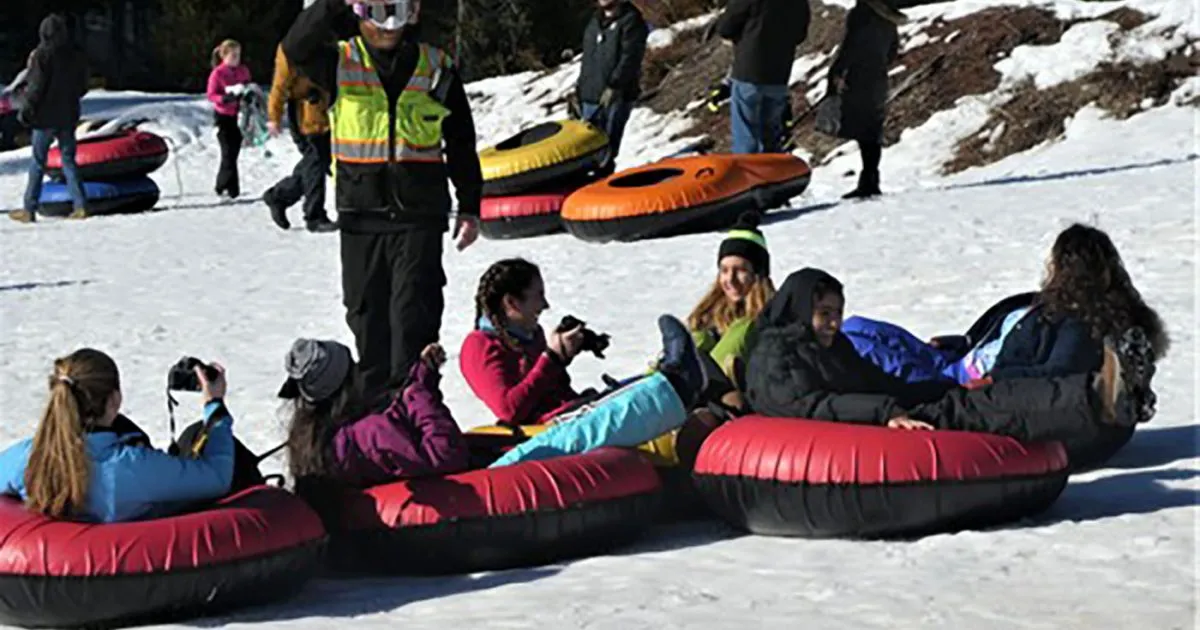 Snow Tubing Fun while Studying Abroad AFS USA