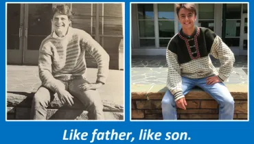 Norwegian-father-son-attend-Myers-Park-HS-33-years-apart