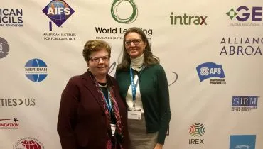 Tara Hofmann and Keri Dooley at the 2019 Alliance Conference
