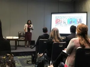 Lynette Evans-Tiernan of the Educational and Cultural Affairs Bureau, U.S. Department of State