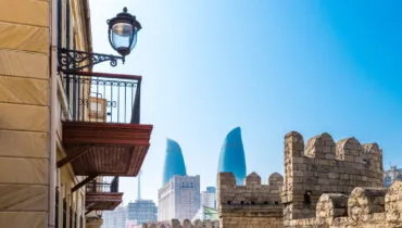 Historic center – Icheri Sheher, Baku city, Azerbaijan Republic