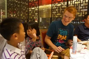 China-Auslandsjahr-Niclas-2014-Gastgeschwister