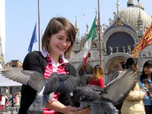 Schülerin beim Schüleraustausch mit AFS in Venedig