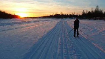 Finnland-Auslandsjahr-Lilith-2010-Skilanglauf