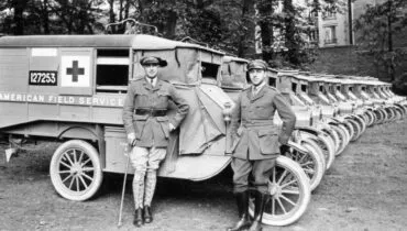 AFS historisch-Sanitaetswagenfahrer
