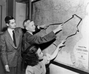 Original US Bus Trip for foreing Participants 1948Archive – Archival