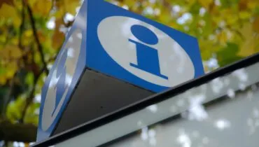 Info-Sign für eine Infoveranstaltung