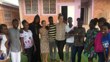 A section of teachers with some volunteers
