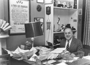Stephen Galatti in seinem Büro