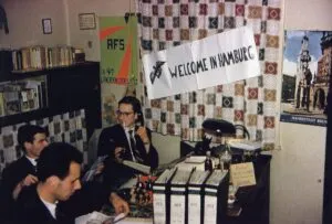 AFSer in Hamburger Büro