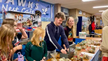 Weihnachten in der Schule in den USA
