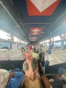 Öffentliche Verkehrsmittel in Kenia.