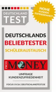 Focus Siegel als beliebtester Schüleraustausch 2026