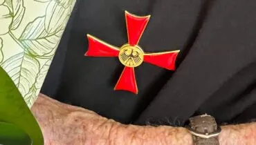 Verleihung des Bundesverdienstkreuzes an AFSerin Helmtrud