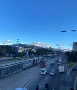 Verkehr in Kolumbien.