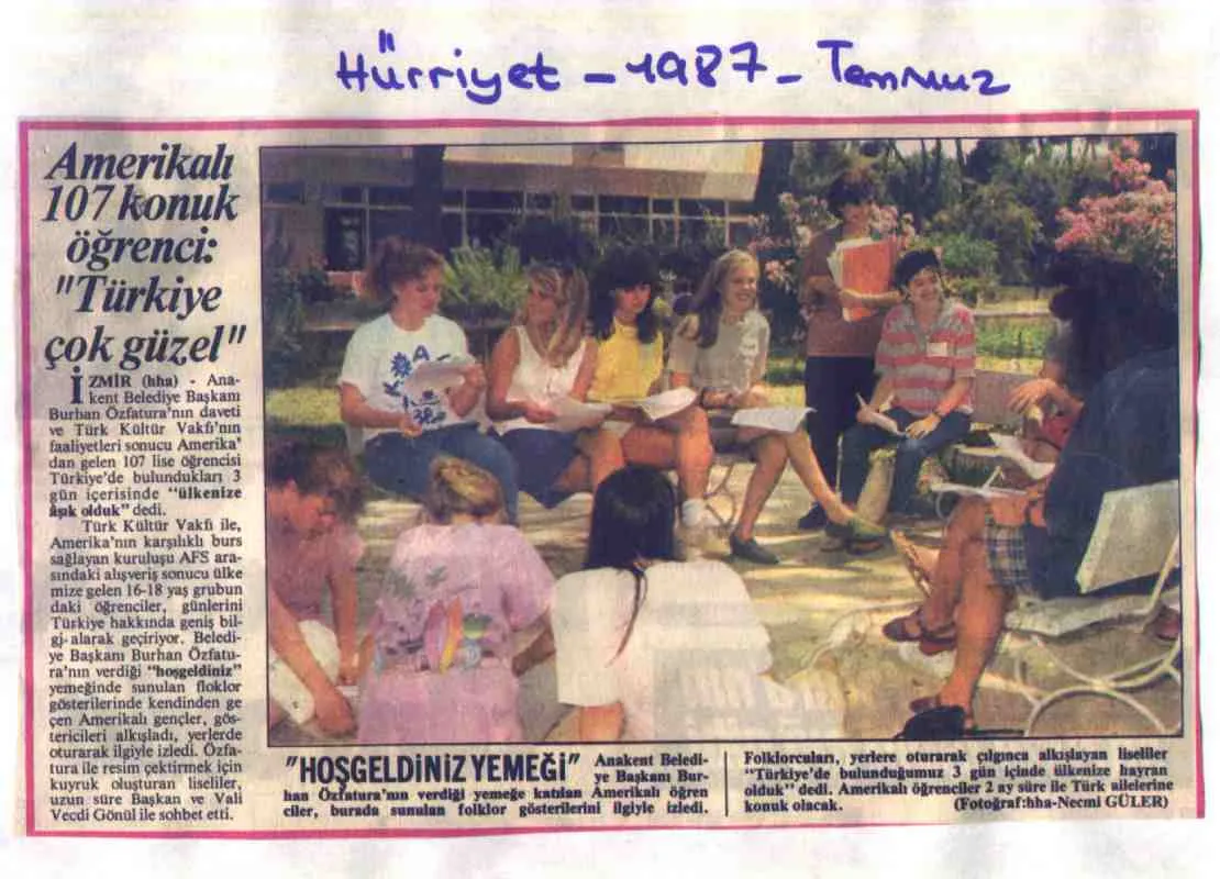 Türk Kültür Vakfı vakfedenler arşivinden bir fotoğraf