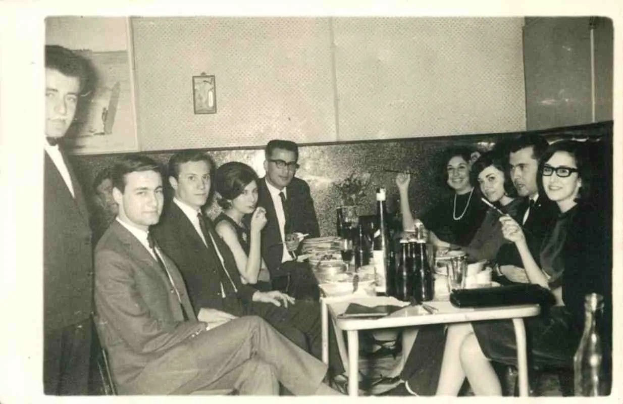 Türk Kültür Vakfı vakfedenler arşivinden bir fotoğraf