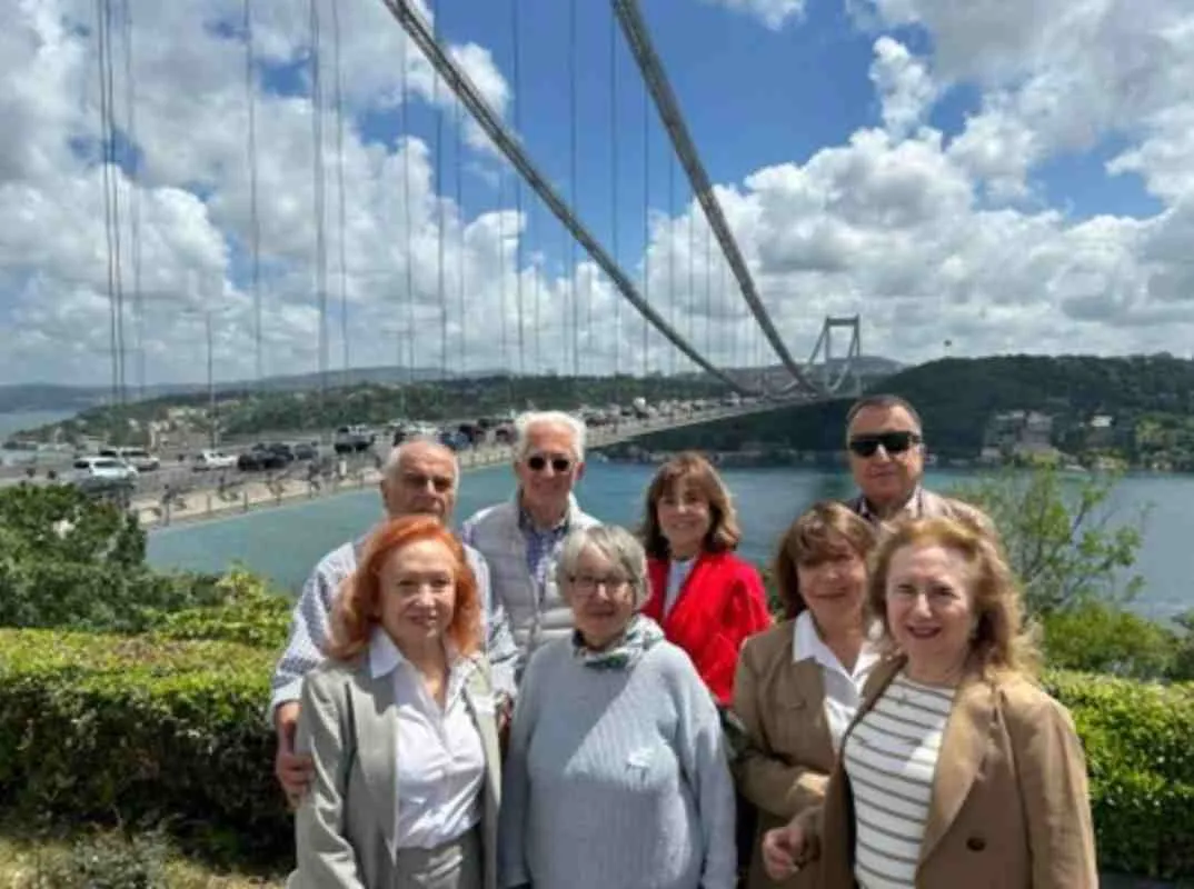 Türk Kültür Vakfı vakfedenler arşivinden bir fotoğraf