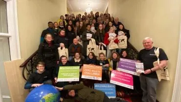 Over 70 EIL volunteers and staff took to streets of Cork at recent Network Weekend