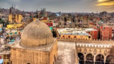 EGYPT-View-of-Cairo-from-Amir-al-Maridani-mosque