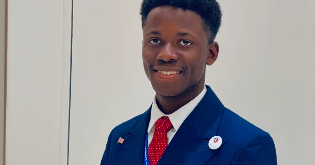 Delton Domah, Towson University The AFS Youth Assembly