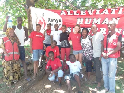 volontaires en échange au kenya