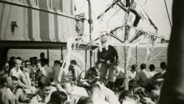ME32 Christmas aboard the El Nil, 1942