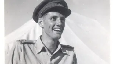 Major Ward B. Chamberlin, 1945. Photograph by Irving Penn