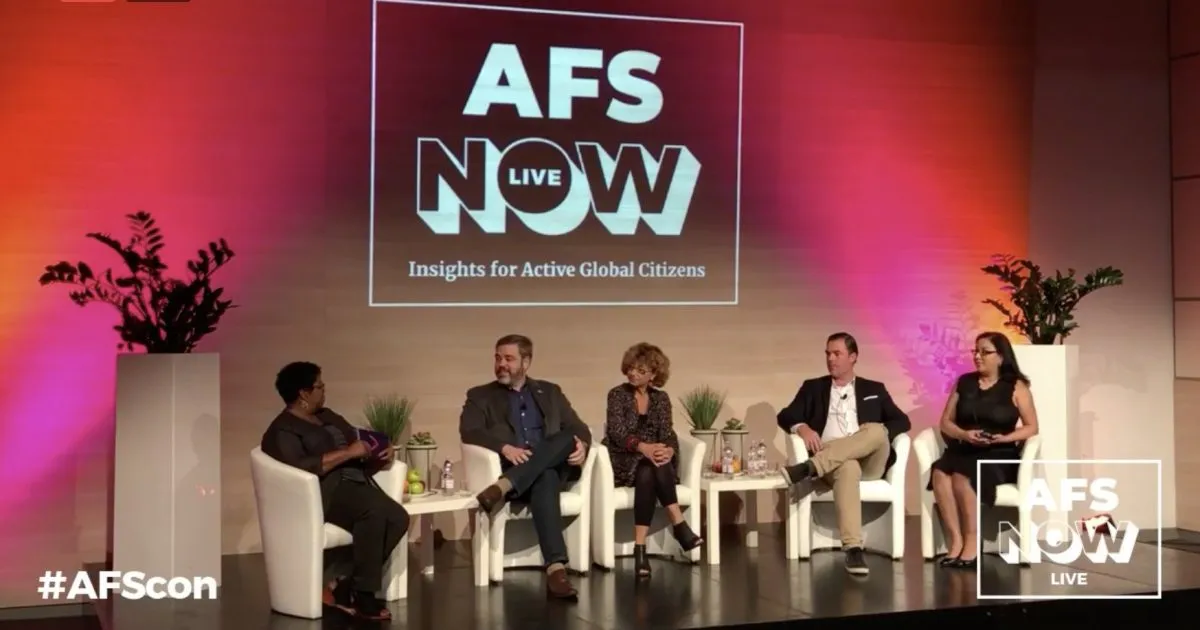 Interviews with Leaders recorded at the AFS Global Conference AFS