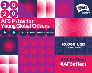 AFS Prize for Young Global Citizens 8 AFS Prize for Young Global Citizens