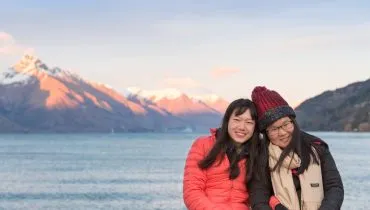 NZL Students in Queenstown