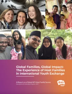 host family report cover
