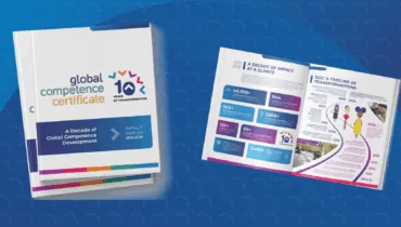Report banner – 10 Years of the Global Competence Certificate