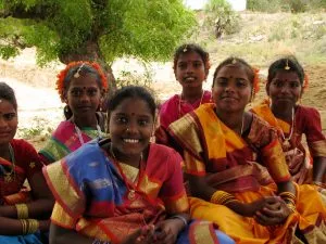 India_-_Sights__Culture_-_village_girls_dressed_up_for_a_festival_dance_4040706790-1