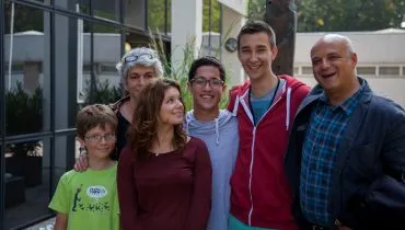 David de Hongrie et sa famille d’accueil