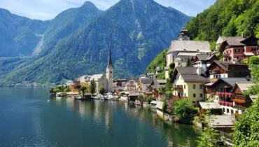 Hallstatt lake Austria