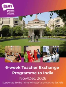 Teacher Exchange Programme to India SMALL