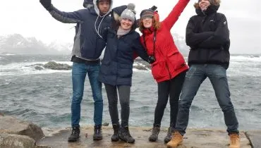 NORUEGA Students in AFS Vesteraalen NH15 NOR