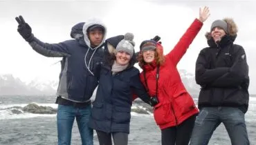 NORUEGA Students in AFS Vesteraalen NH15 NOR