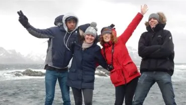 NORUEGA Students in AFS Vesteraalen NH15 NOR