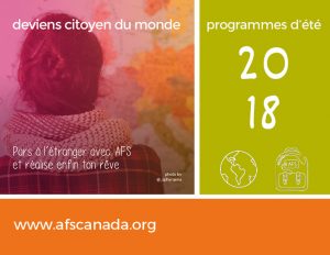 programmes été 2018