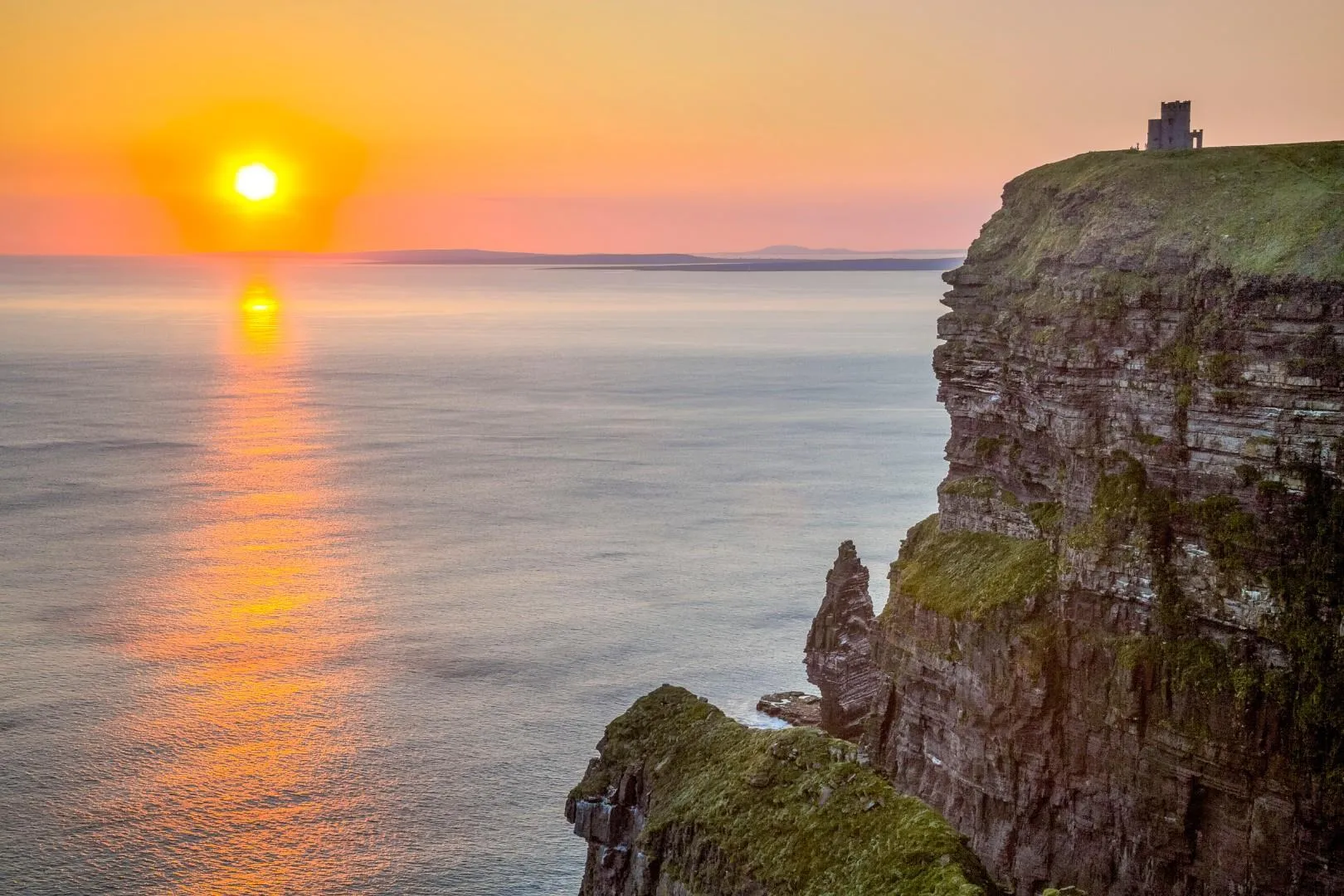 Cliffs of Moher Sunset, Co. Clare
